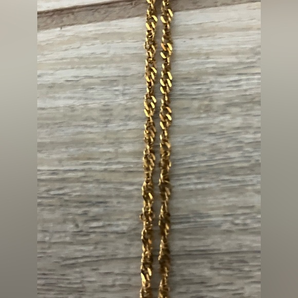 Vintage Estate 14k Yellow Gold Necklace - Picture 4 of 9